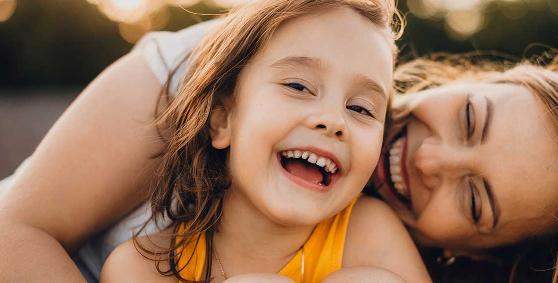 girl smiling